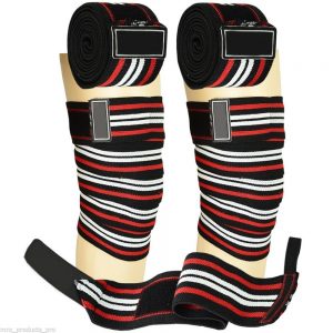 knee wrap and wrist wrap
