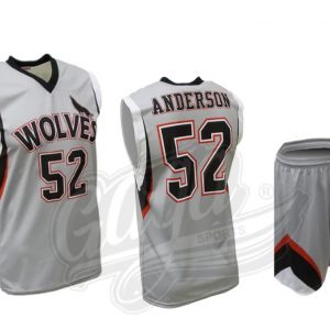 Sublimated Basketball Uniform